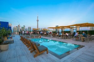 Rooftop Pool - King West Condos